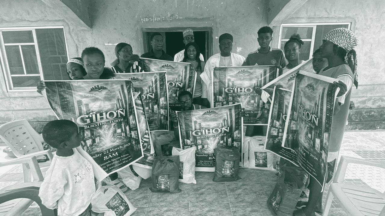 Photograph from a Fisho Initiative feeding outreach.
