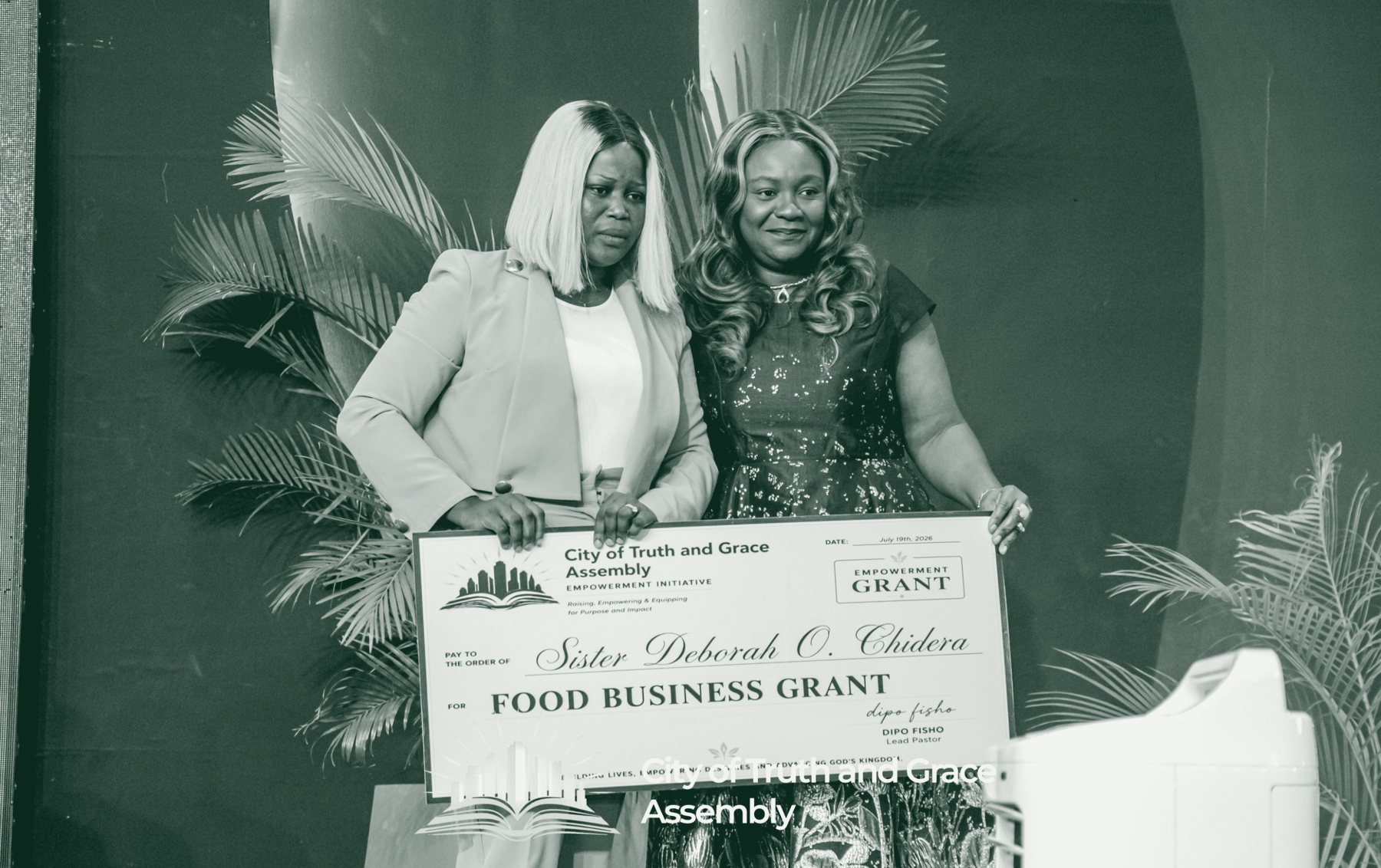 Photograph from a Fisho Initiative empowerment ceremony.